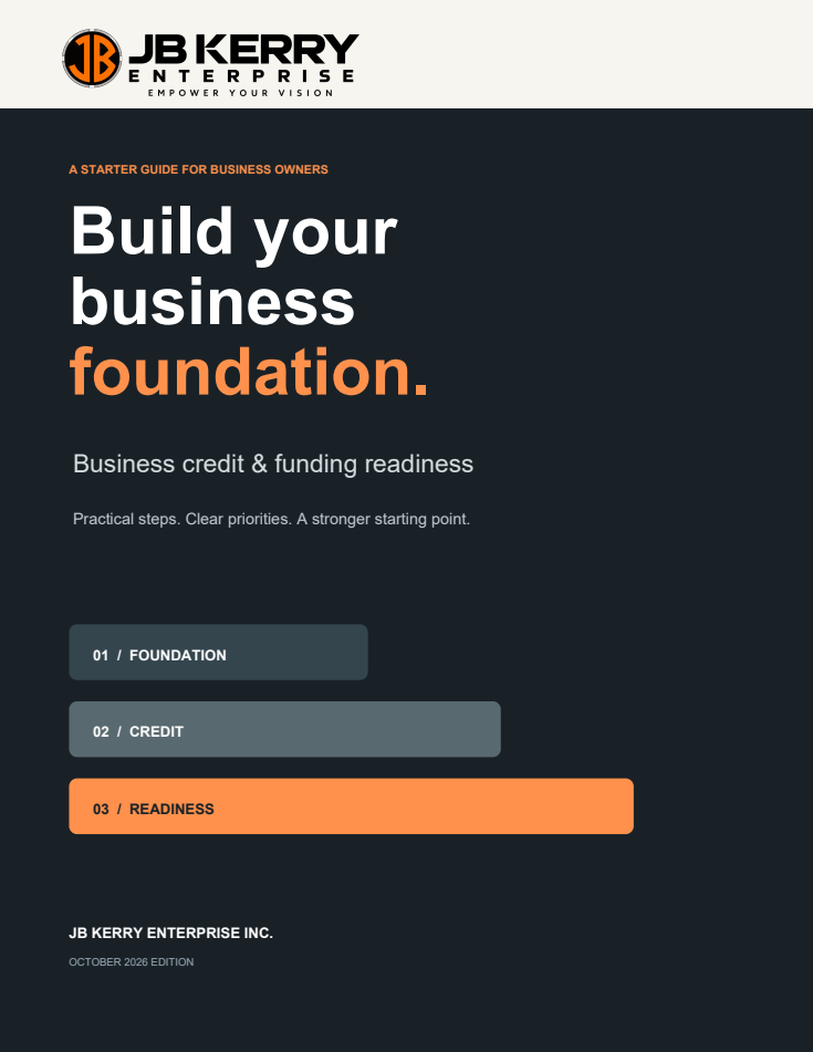 Build Your Business Foundation ebook cover